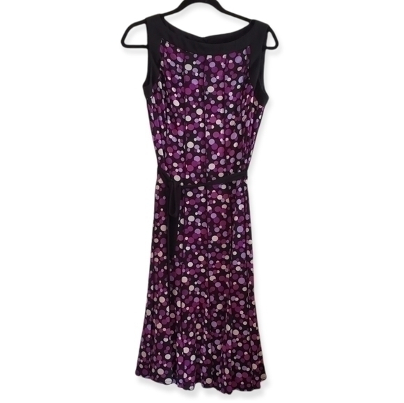 Sandra Darren Polka Dot Classic Dress - Picture 1 of 10